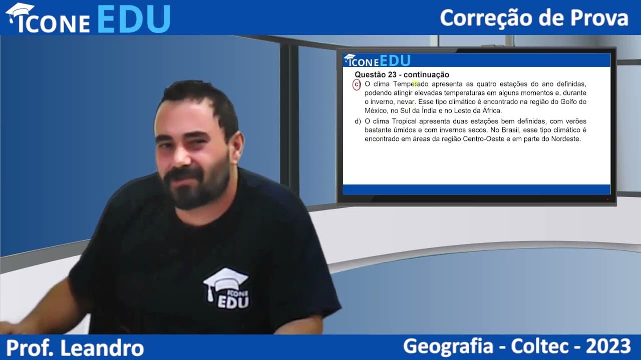 Thumbnail: COLTEC-UFMG 2023 - GEOGRAFIA