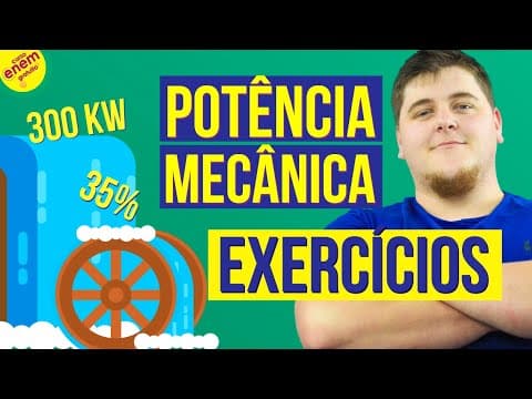 Thumbnail da aula: CONSUMO E RENDIMENTO NA FÍSICA: EXERCÍCIOS RESOLVIDOS | Física para o Enem