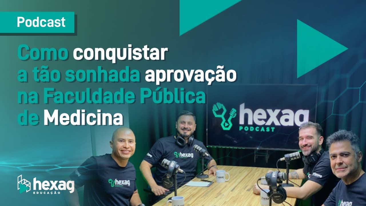 Thumbnail: Como  ser APROVADO EM MEDICINA | Confira as DICAS do TIME CAMPEÃO DE APROVAÇÃO