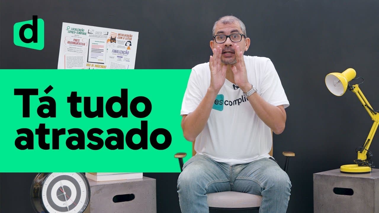 Thumbnail: RETA FINAL DO ENEM 2019: Devo estudar toda matéria atrasada? | PLANTÃO DESCOMPLICA