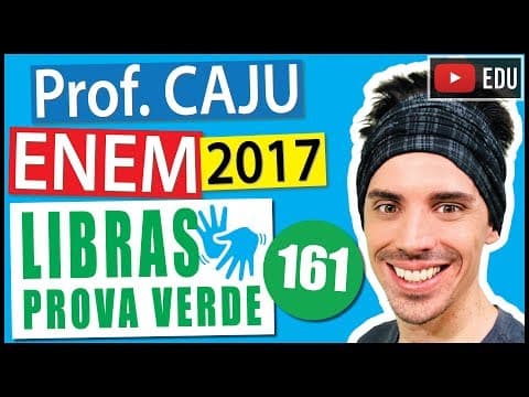 Thumbnail da aula: [ENEM Libras 2017] 161 📗 CONTAGEM As ruas de uma cidade estão representadas por linhas horizontais
