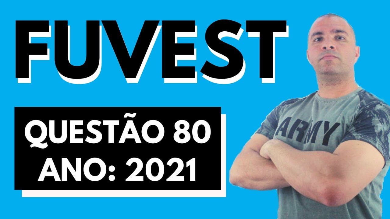 Thumbnail: [FUVEST 2021/Q80] Observe o diagrama que mostra, de forma simplificada, o processo de fabricação do