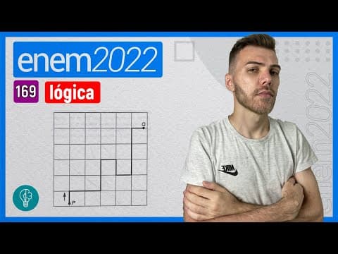 Thumbnail da aula: ENEM 2022 - Q169 - Uma pessoa precisa se deslocar de automóvel do ponto P para...- LÓGICA