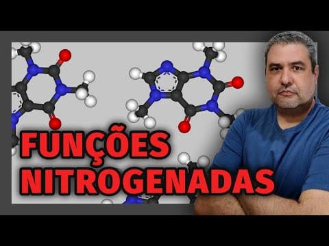 Thumbnail da aula: Resumão das  Funções Nitrogenadas