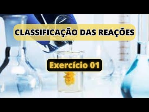 Thumbnail da aula: (UNESP) – A imagem mostra uma transformação química que ocorre com formação de precipitado. Foram