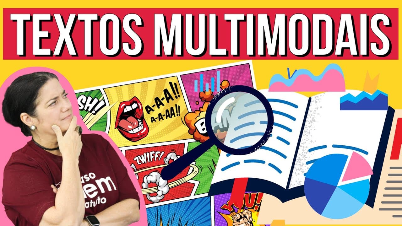 Thumbnail: TEXTOS MULTIMODAIS | Resumo de Português para o Enem