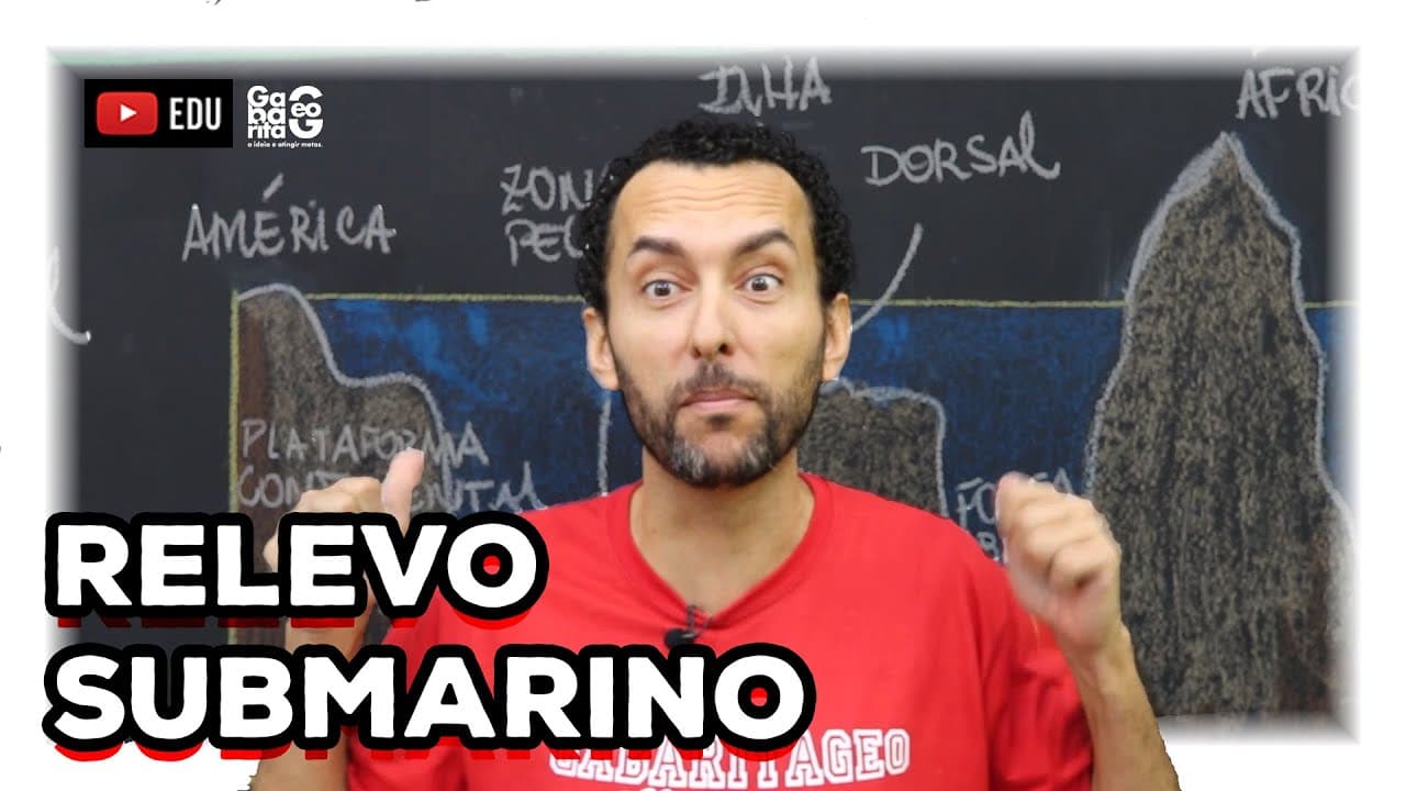Thumbnail: Como é o RELEVO SUBMARINO? | Geografia |