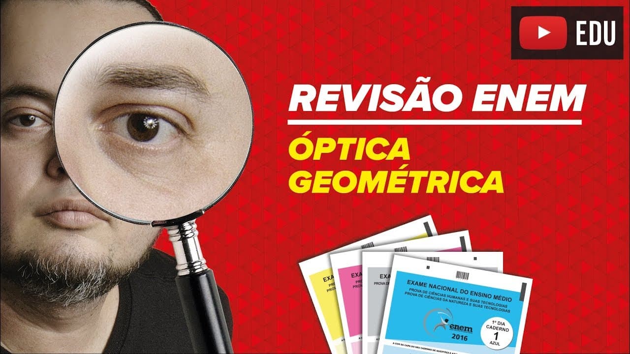 Thumbnail: Óptica Geométrica | reflexão e refração | espelhos e lentes | ENEM