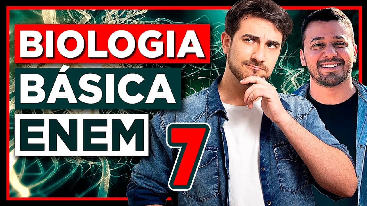 Thumbnail: 🔬 TUDO SOBRE SAÚDE PARA O ENEM 2024!! Vírus, Bactérias, Verminoses, Parasitoses (Victor Tibúrcio)