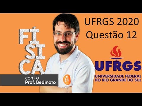 Thumbnail da aula: UFRGS 2020 - Questão 12  - No início do mês de julho de 2019, foram registradas temperaturas