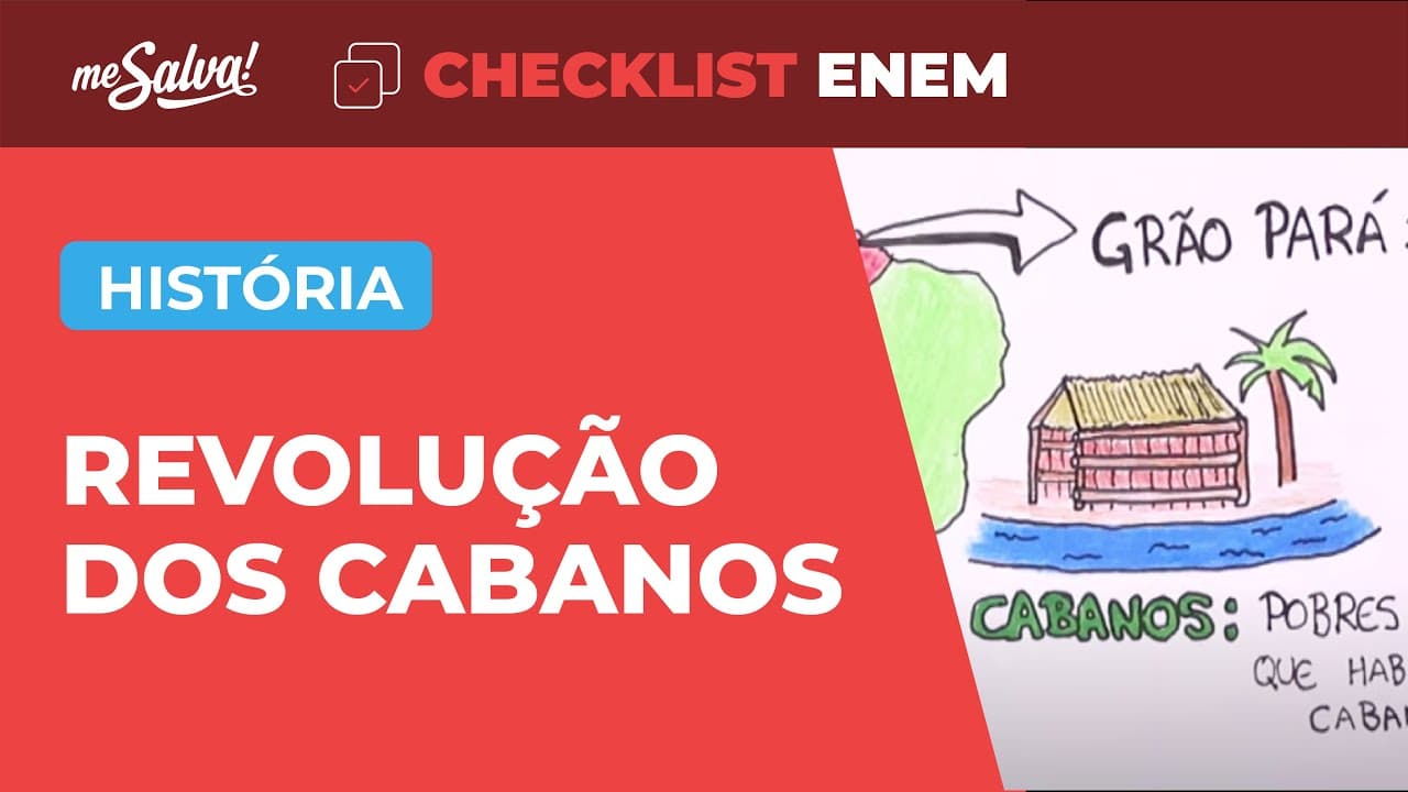 Thumbnail: Brasil Reinado: Cabanagem - História | Checklist ENEM | Me Salva!