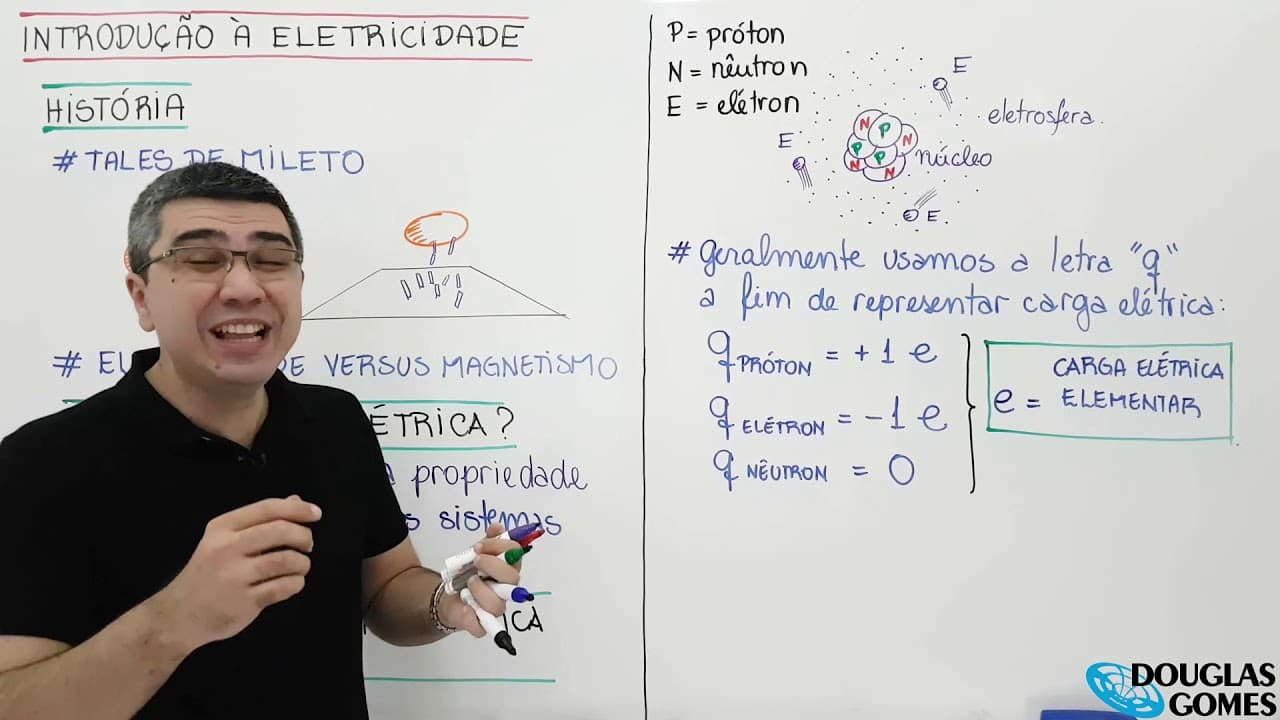 Thumbnail: Aula 001 da nossa plataforma Introdução à eletricidade