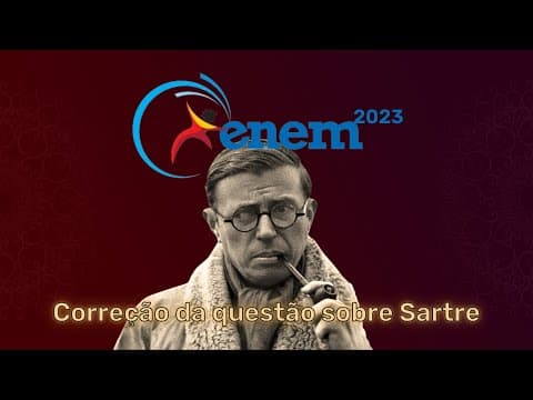 Thumbnail da aula: Resolução do ENEM 2023: Gerineldo e Sartre