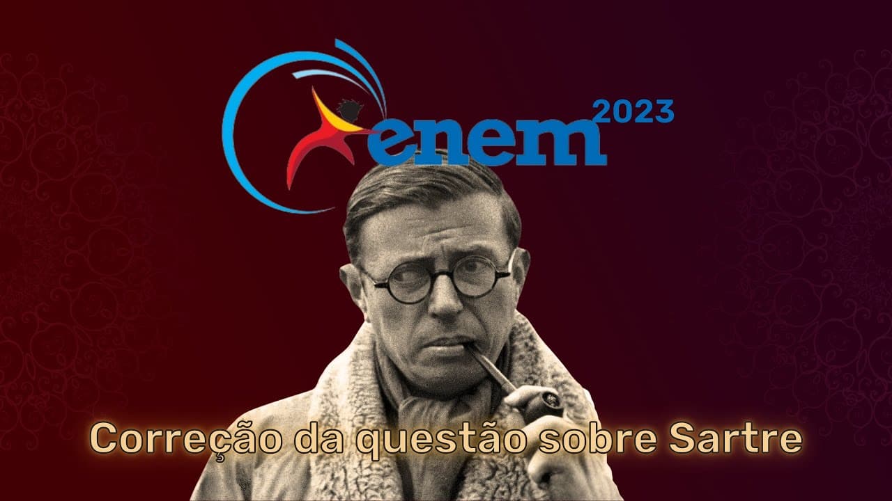 Thumbnail: Resolução do ENEM 2023: Gerineldo e Sartre