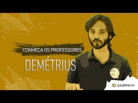 Thumbnail da aula: Conheça os Professores #15 - Demétrius Ávila - Filosofia - A Ética