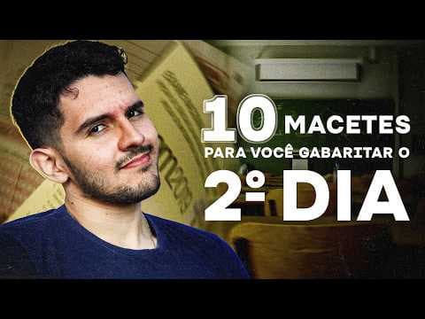 Thumbnail da aula: MACETES para MATEMÁTICA e NATUREZA (ENEM 2025)