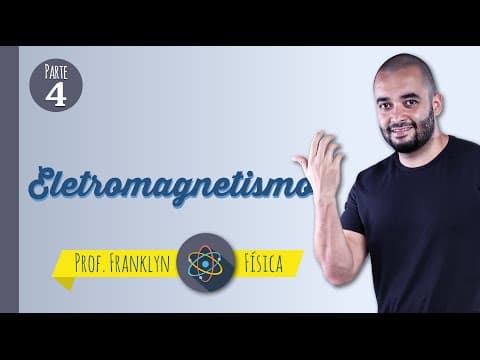 Thumbnail da aula: Fluxo magnético e Lei de Faraday - prof. Franklyn - Física