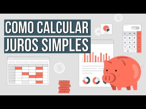 Thumbnail da aula: COMO CALCULAR JUROS SIMPLES: Explicação com Fórmula e Exemplos | Matemática Enem. Lucas Borguesan