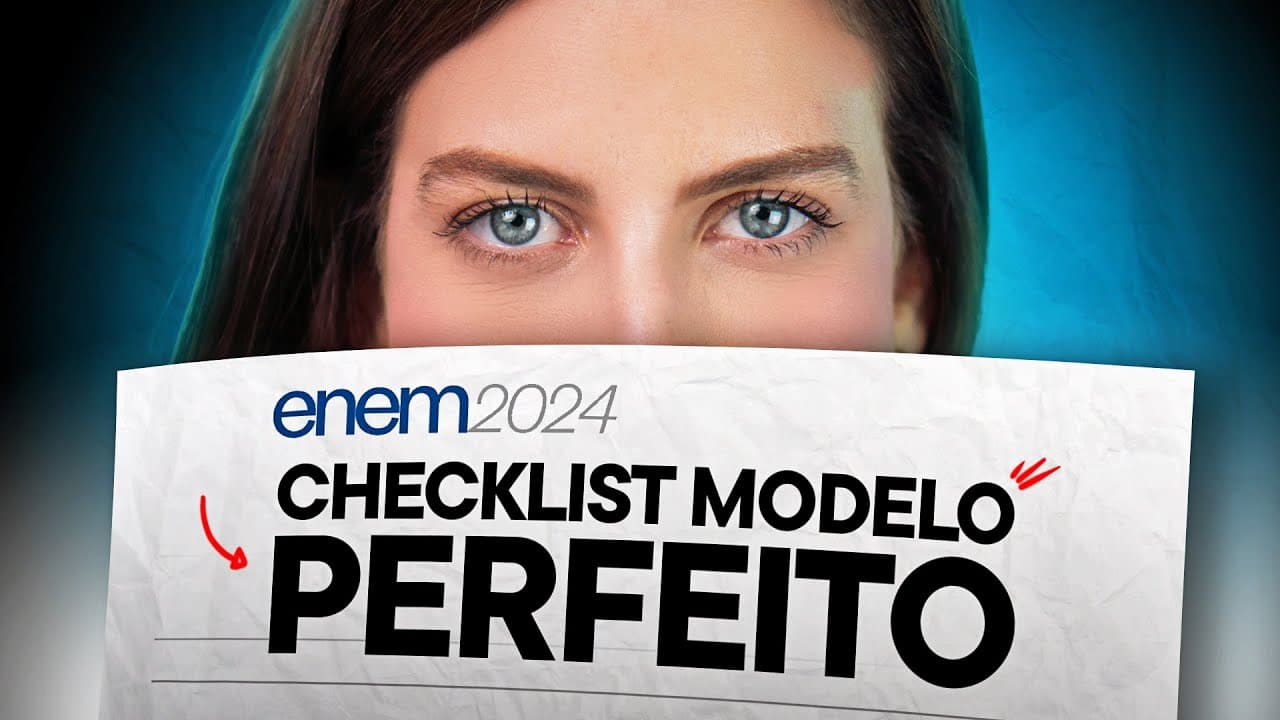 Thumbnail: O SEU MODELO DE REDAÇÃO ESTÁ REALMENTE BOM?