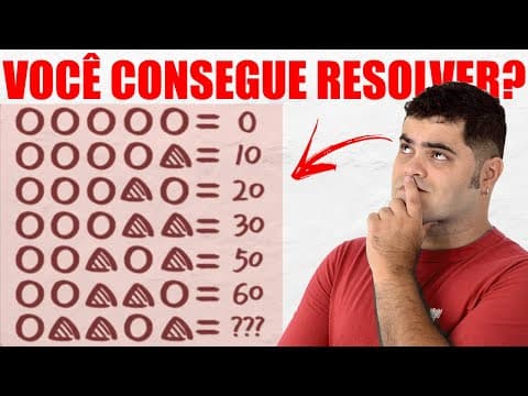 Thumbnail da aula: ⚠️ QUESTÃO DE RACIOCÍNIO LÓGICO 🔥 Pode Cair em Concurso Público? 🤯 LÓGICA BINÁRIA 😱 Você Consegue?
