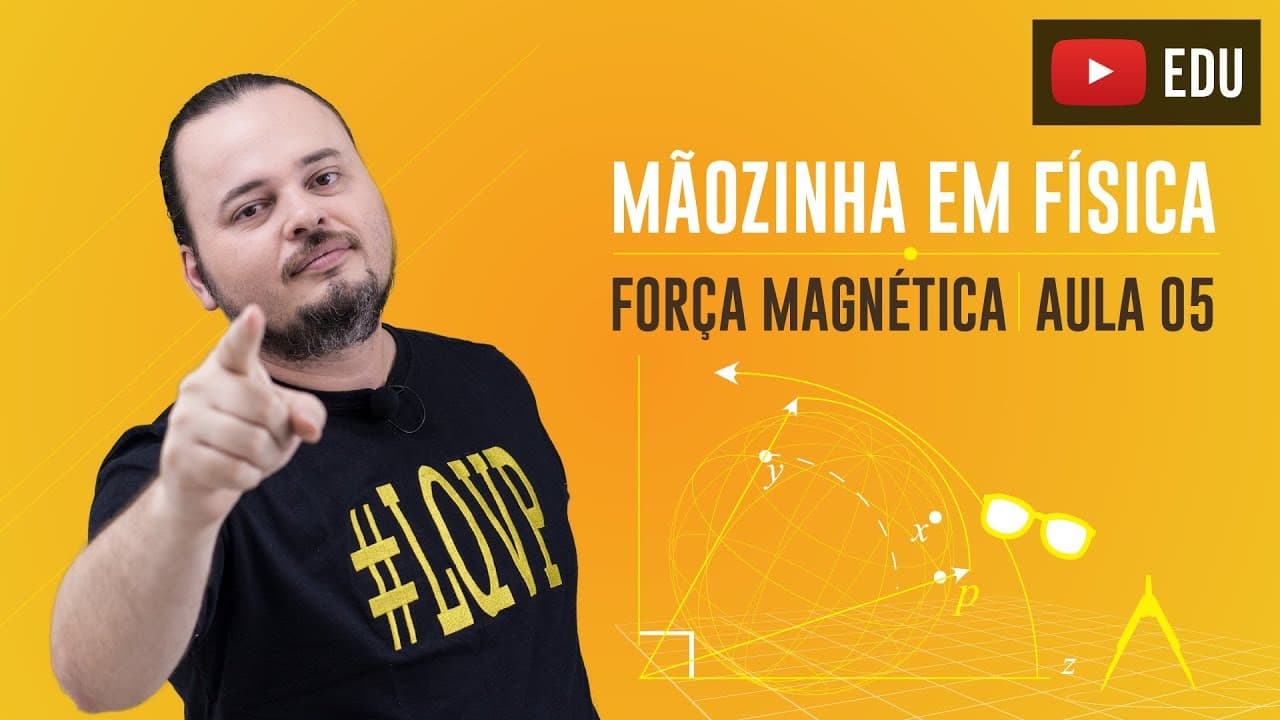 Thumbnail: Força entre fios paralelos | corrente elétrica | Força Magnética | Mini curso AULA 05