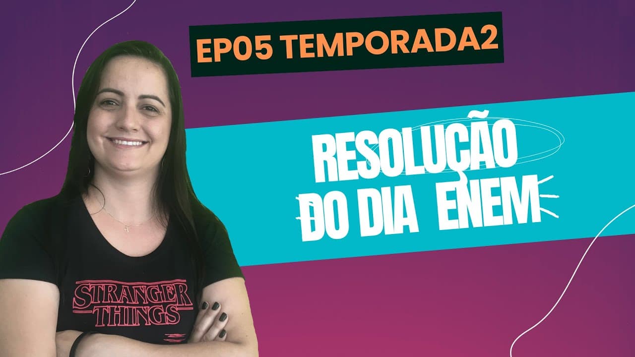 Thumbnail: Pegadinha no ENEM 2021 - EP 05 Temporada 2 Resolução do Dia