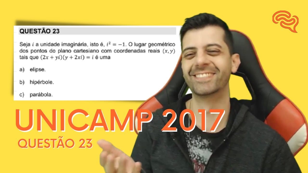 Thumbnail: UNICAMP 2017 - Q23 - Seja i a unidade imaginária, isto é