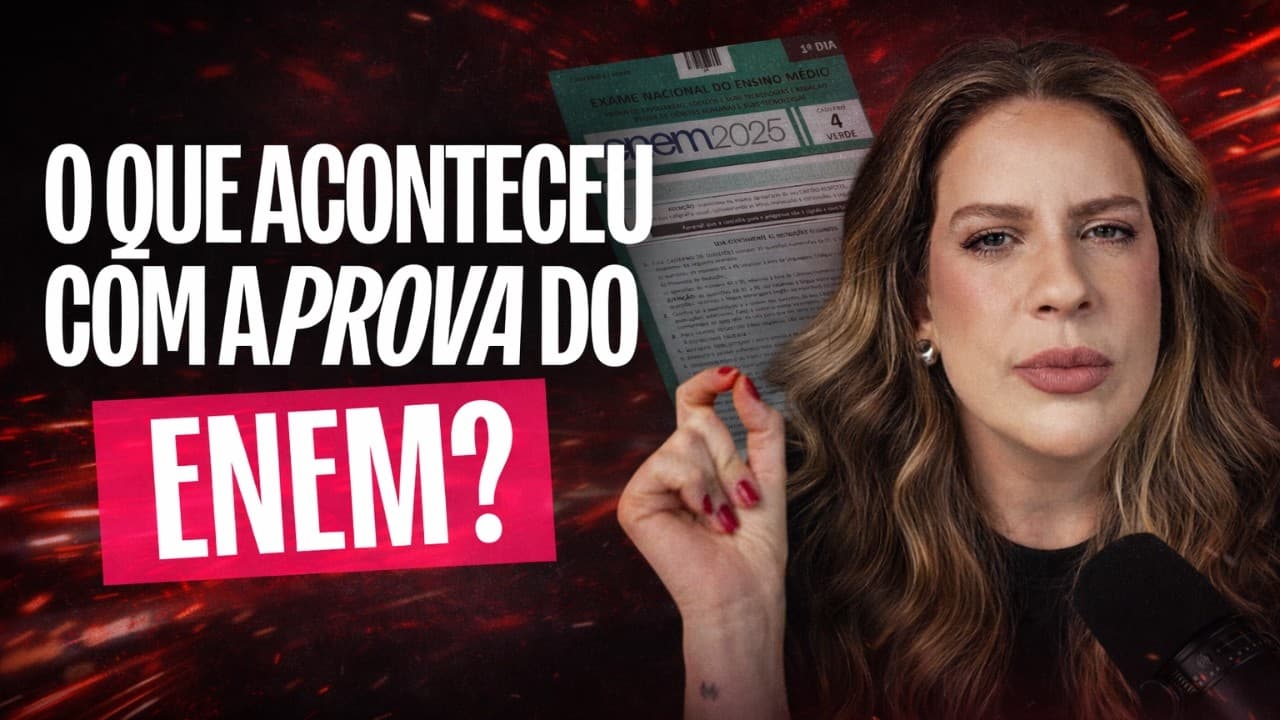 Thumbnail: O que mudou na Redação do Enem
