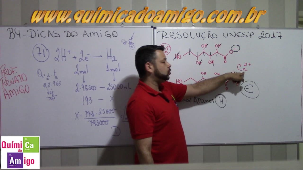 Thumbnail: Resolução UNESP 2017 1ª Fase Química completo