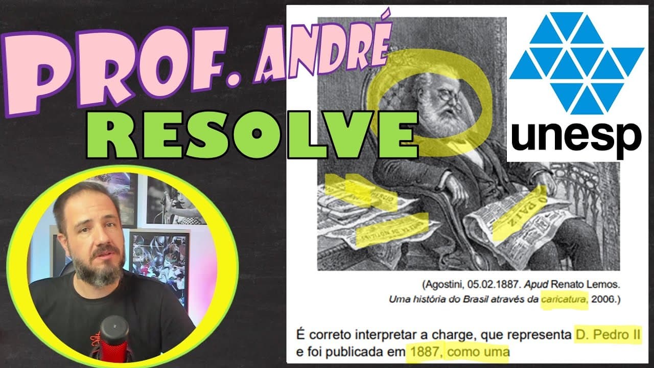 Thumbnail: UNESP - D. Pedro II e o sono da indiferença...