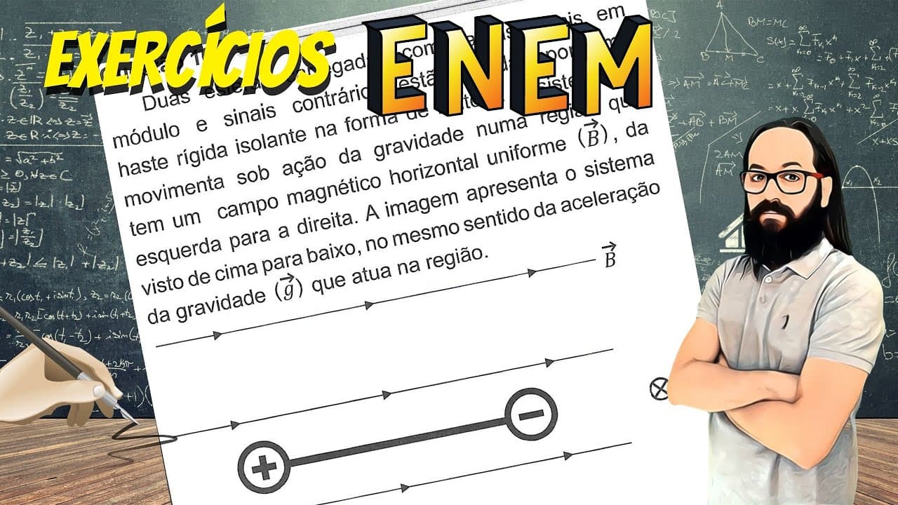 Thumbnail: Resolução Questão 105 - Prova Azul - Física - Enem 2021