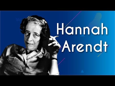 Thumbnail da aula: Hannah Arendt | Mulheres da Filosofia - Brasil Escola