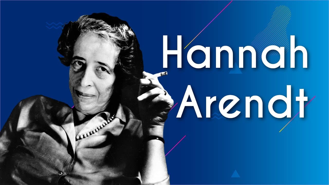 Thumbnail: Hannah Arendt | Mulheres da Filosofia - Brasil Escola