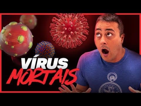 Thumbnail da aula: Os 10 VÍRUS mais MORTAIS do planeta | Prof. Paulo Jubilut