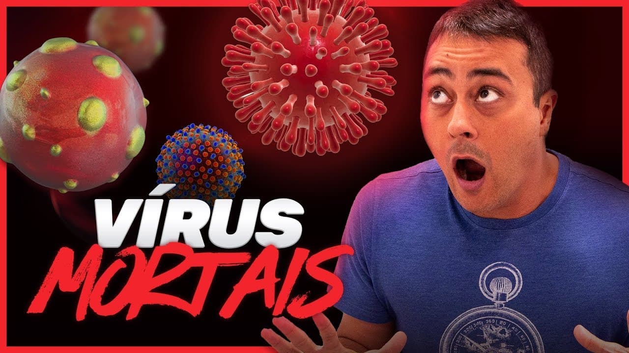 Thumbnail: Os 10 VÍRUS mais MORTAIS do planeta | Prof. Paulo Jubilut