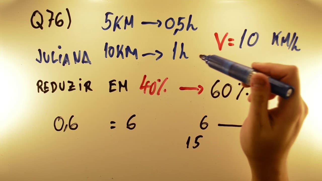 Thumbnail: UNESP 2018 - Física 76 - Velocidade Média - 1ª fase - Aulas A+ Resolve