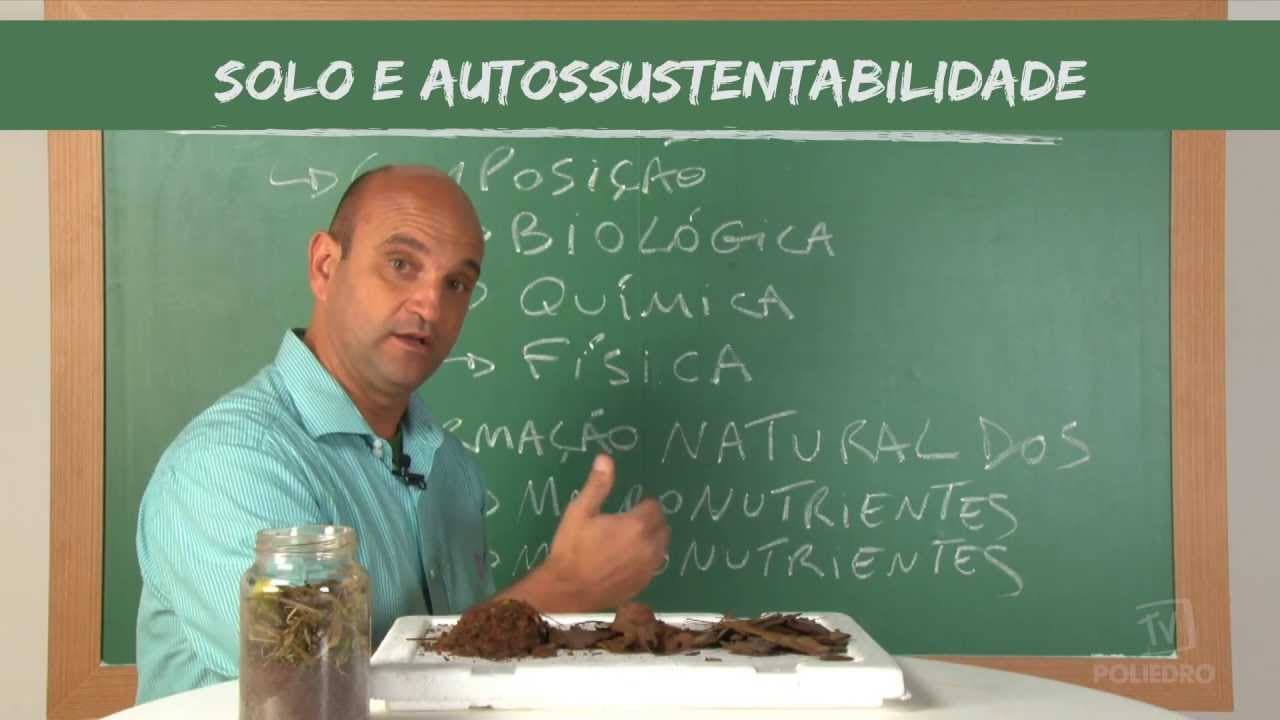 Thumbnail: Videoaulas Poliedro | Enem | Solo e Autossustentabilidade