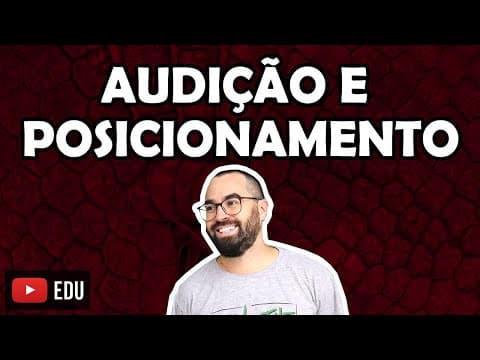 Thumbnail da aula: Audição e posicionamento - Aula 38 -  Módulo VII: Histologia e Fisiologia Humana | Prof. Gui