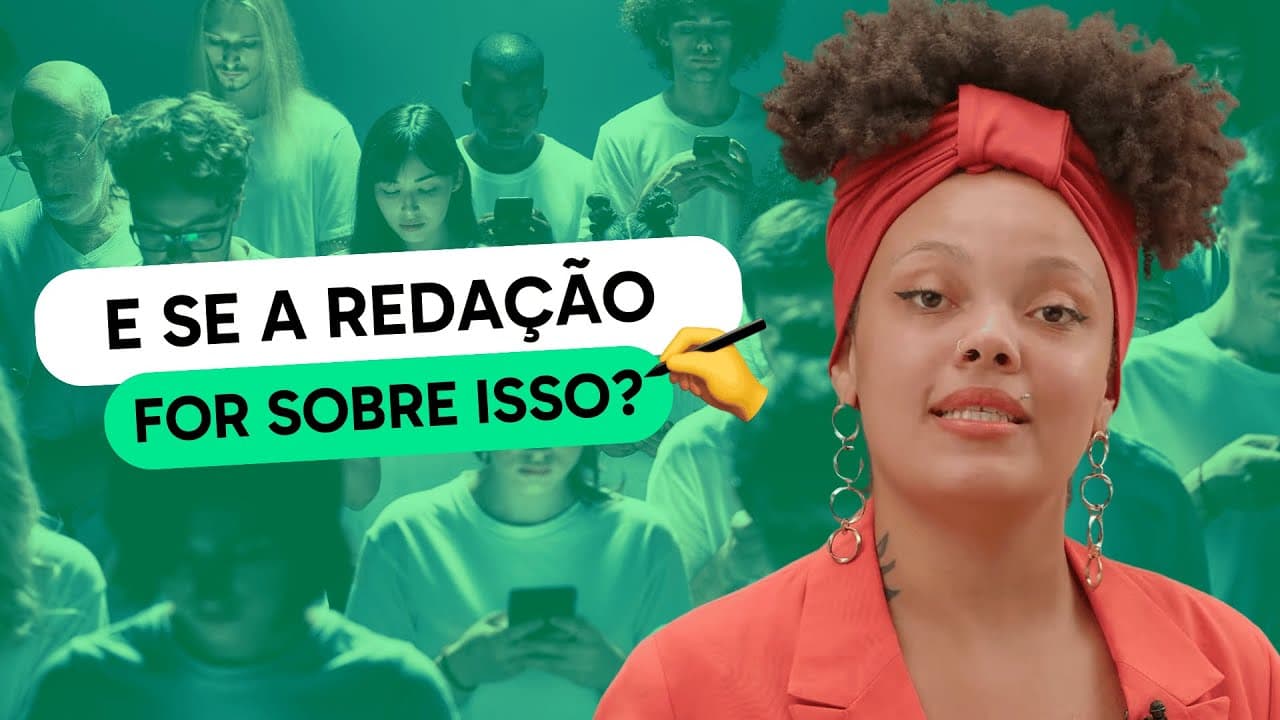Thumbnail: Será que Você Está Preparado para uma Redação sobre Tecnologia?