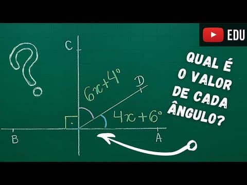 Thumbnail da aula: Ângulos - Medidas dos Ângulos -  Professora Angela