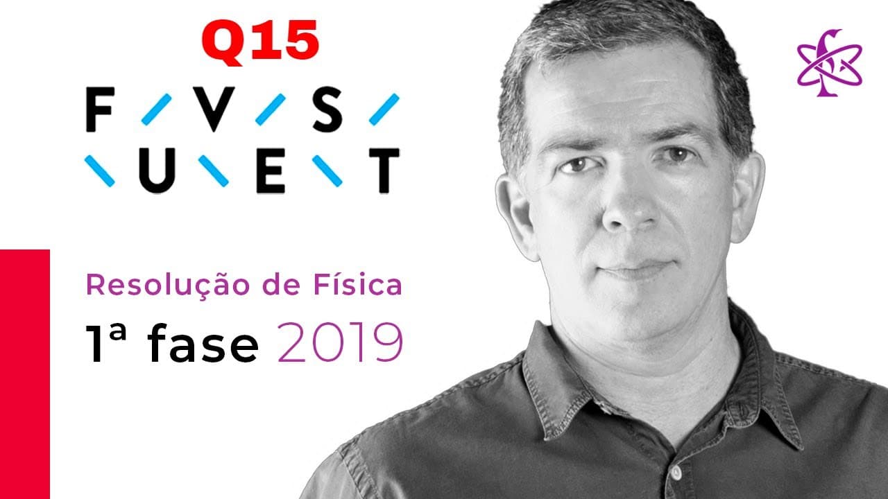 Thumbnail: FUVEST 2019 - 1ª Fase - Em uma fábrica um técnico deve medir - Física - Professor Pinguim