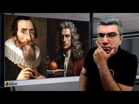 Thumbnail da aula: COMO ISAAC NEWTON FEZ A LEI DELE A PARTIR DAS DE KEPLER | LEI DA GRAVITAÇÃO UNIVERSAL