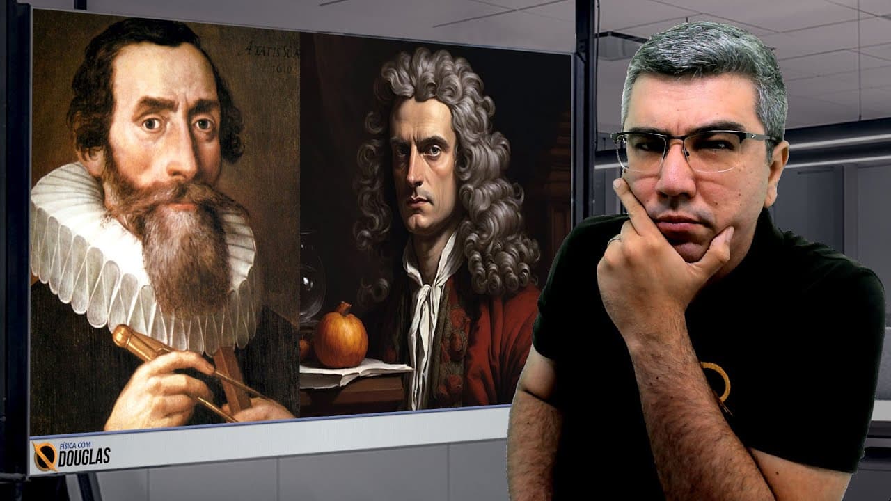Thumbnail: COMO ISAAC NEWTON FEZ A LEI DELE A PARTIR DAS DE KEPLER | LEI DA GRAVITAÇÃO UNIVERSAL