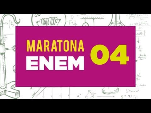 Thumbnail da aula: MARATONA ENEM - Dica 04 - Aplicações das Leis de Newton - Problema de balança em elevadores