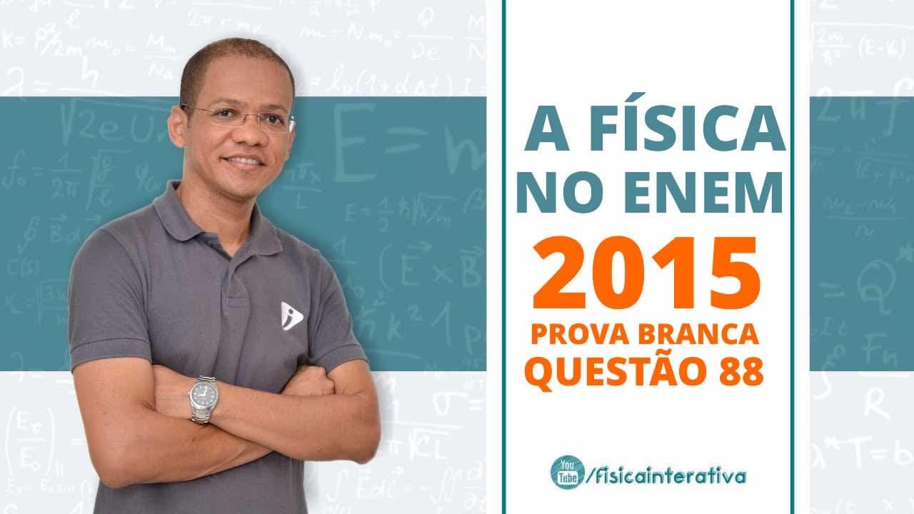 Thumbnail: ENEM 2015 - Q88 - Teorema da Energia Cinética e Conversões de Energia