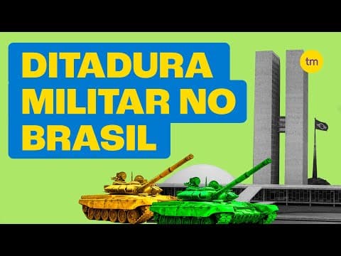 Thumbnail da aula: Ditadura Militar no Brasil | Toda Matéria