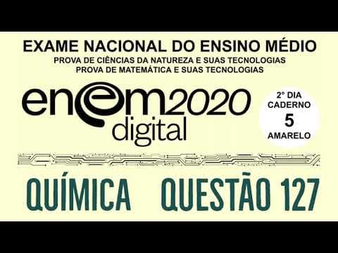 Thumbnail da aula: Enem 2020 | Prova Digital | Questão 127