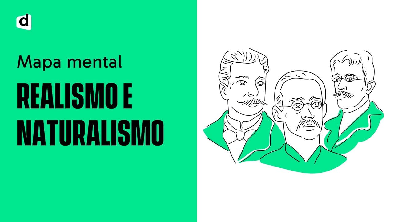 Thumbnail: REALISMO E NATURALISMO | Literatura | Quer Que Desenhe | Descomplica