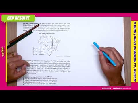 Thumbnail da aula: ROTAS AÉREAS SÃO COMO PONTES QUE LIGAM CIDADES, ESTADOS OU PAÍSES. O (...) |TRIGONOMETRIA NO CICLO