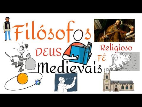 Thumbnail da aula: FILOSOFIA MEDIEVAL - Santo Agostinho e Tomás de Aquino